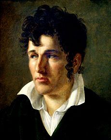 Alphonse de Chateaubriand by Anne-Louis Girodet de Roucy Trioson collection Mongenan