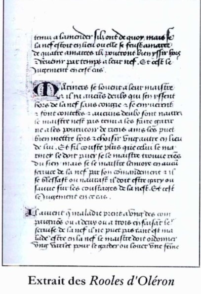 Alienor d'Aquitaine à l' origine de l'Assurance Maladie au XII siècle Roles d'Oléron par Jean Pierre REY